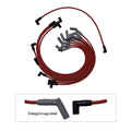 Ford 5.0L, 302, 351 1979-95 Spark Plug Wire Set, Red 500ohm/ft