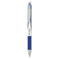 Zebra Z-Grip Flight Ballpoint Pen, Retractable, Bold 1.2 mm, Blue Ink, White Barrel, 12/Pack