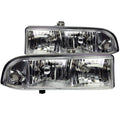Anzo 1998-2005 Chevrolet S-10 Crystal Headlights Chrome