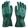 AnsellPro Scorpio Neoprene Gloves, Green, Size 10, 12 Pairs