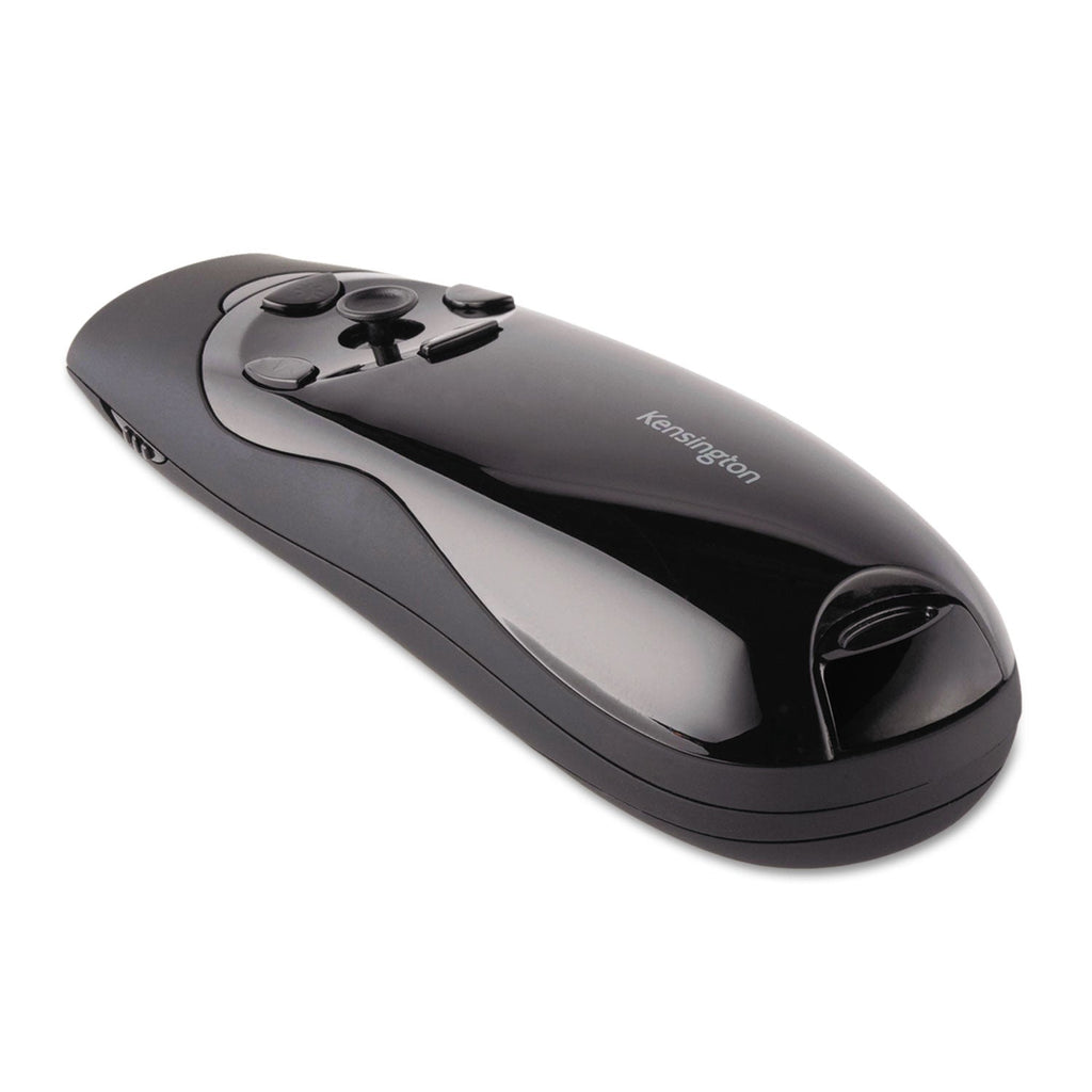 Kensington Presenter Expert Wireless Cursor Control with Green Laser, Class 2, 150 ft Range, Black