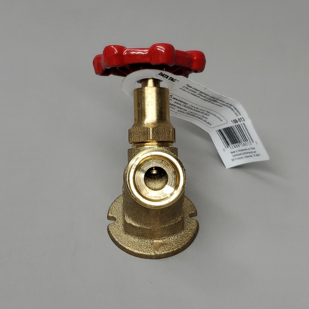 PROLINE Heavy Duty Sillcock Valve 125 PSI Brass Threaded 1/2" 108-013 (New)