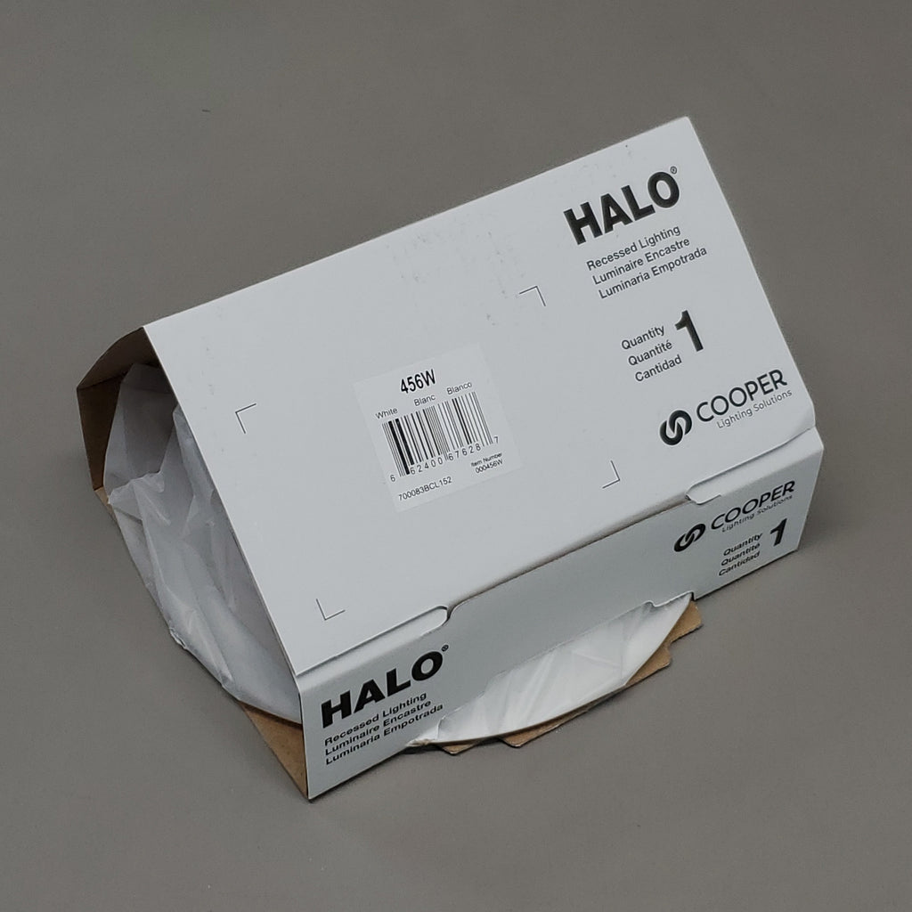 HALO LIGHTING 6-PACK! Coilex Baffle Inserts Slope 6" All White 456W (New)