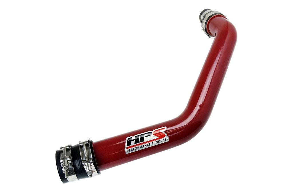 HPS Performance HPS 2.5" Upper Intercooler Pipe UICP, 08-15 Mitsubishi Lancer EVO X Turbo, Red