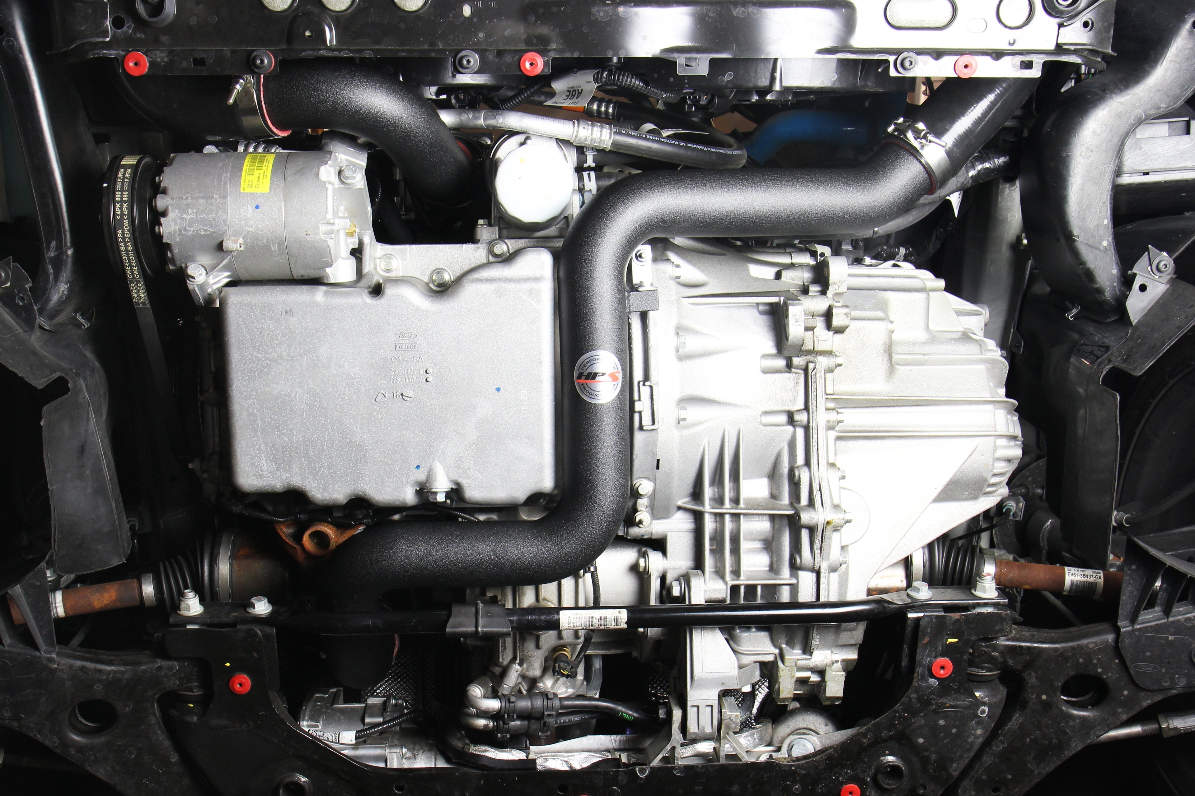 HPS Performance HPS Intercooler Hot Charge Pipe and Cold Side, 2016-2018 Ford Focus RS 2.3L Turbo