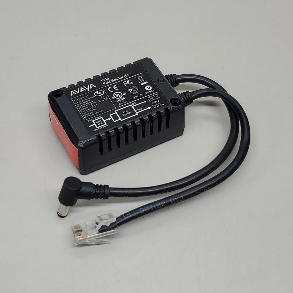 AVAYA 1603 PoE Splitter 5V 700415607 (New Other)