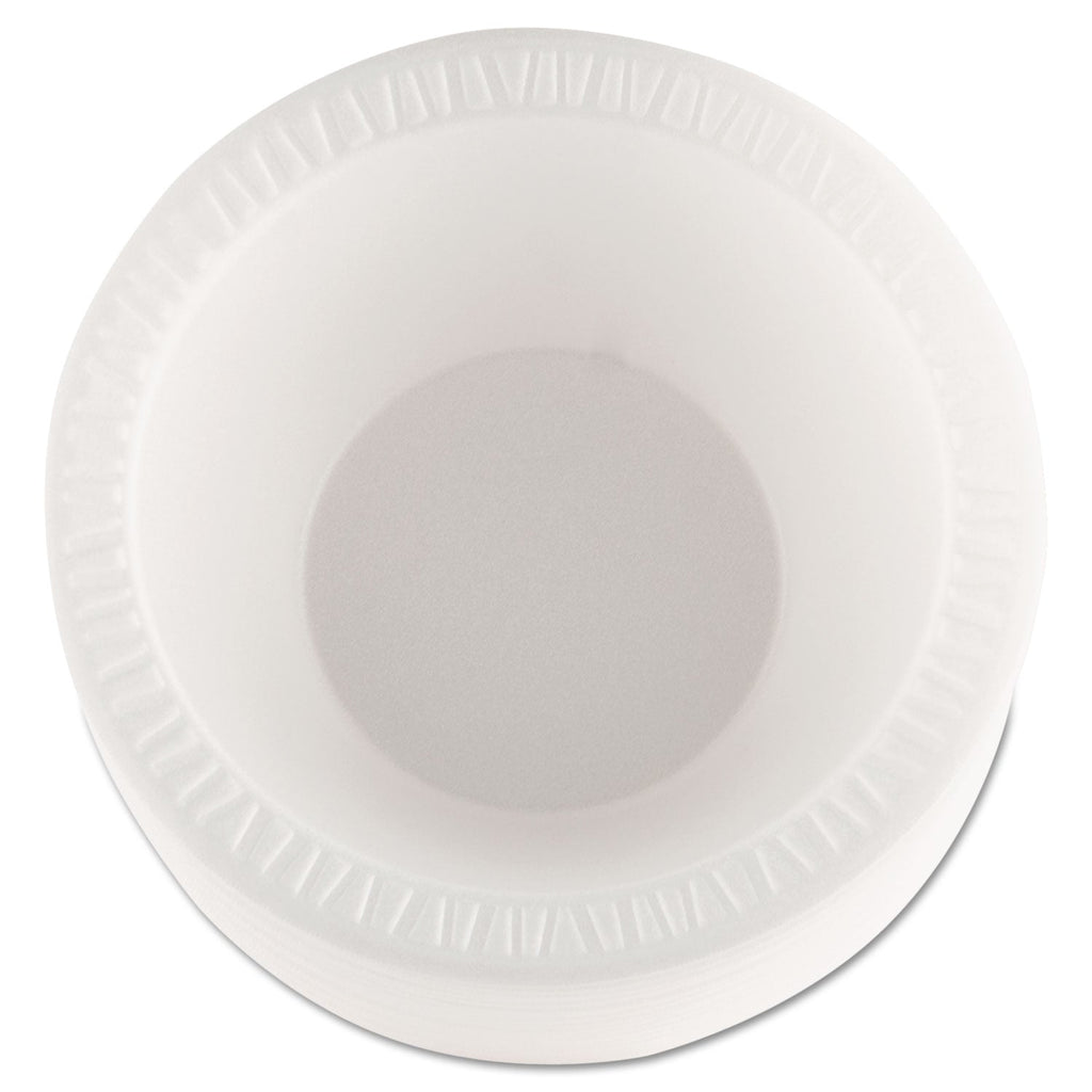 Dart Concorde Foam Bowl, 10, 12 oz, White, 125/Pack, 8 Packs/Carton