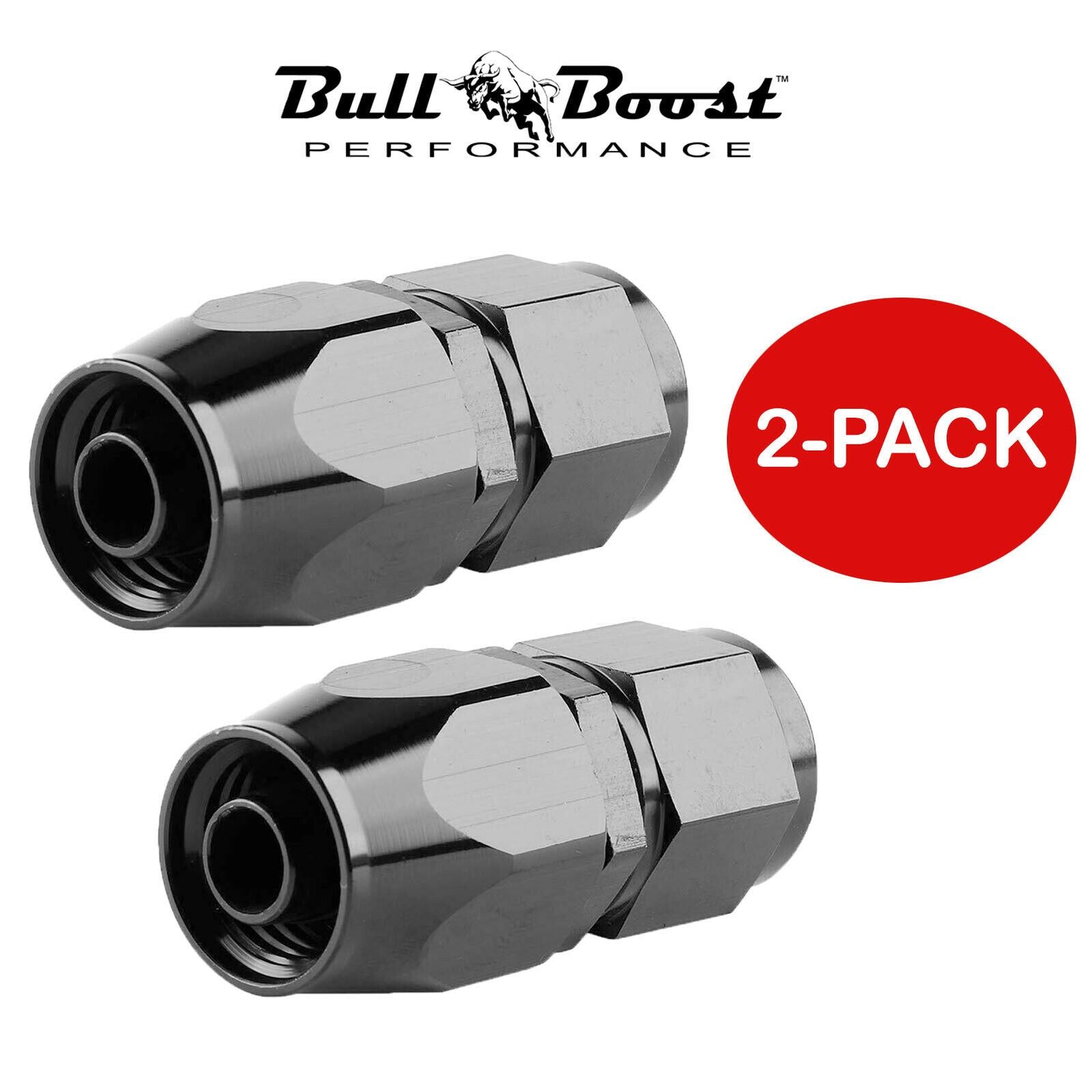 AN10 10AN Straight Swivel Hose End Fitting Adapter 2-PACK Performance