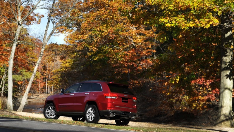 Corsa Performance 14-16 Jeep Grand Cherokee Summit Edition Polished 2.5in Dual Rear Exit