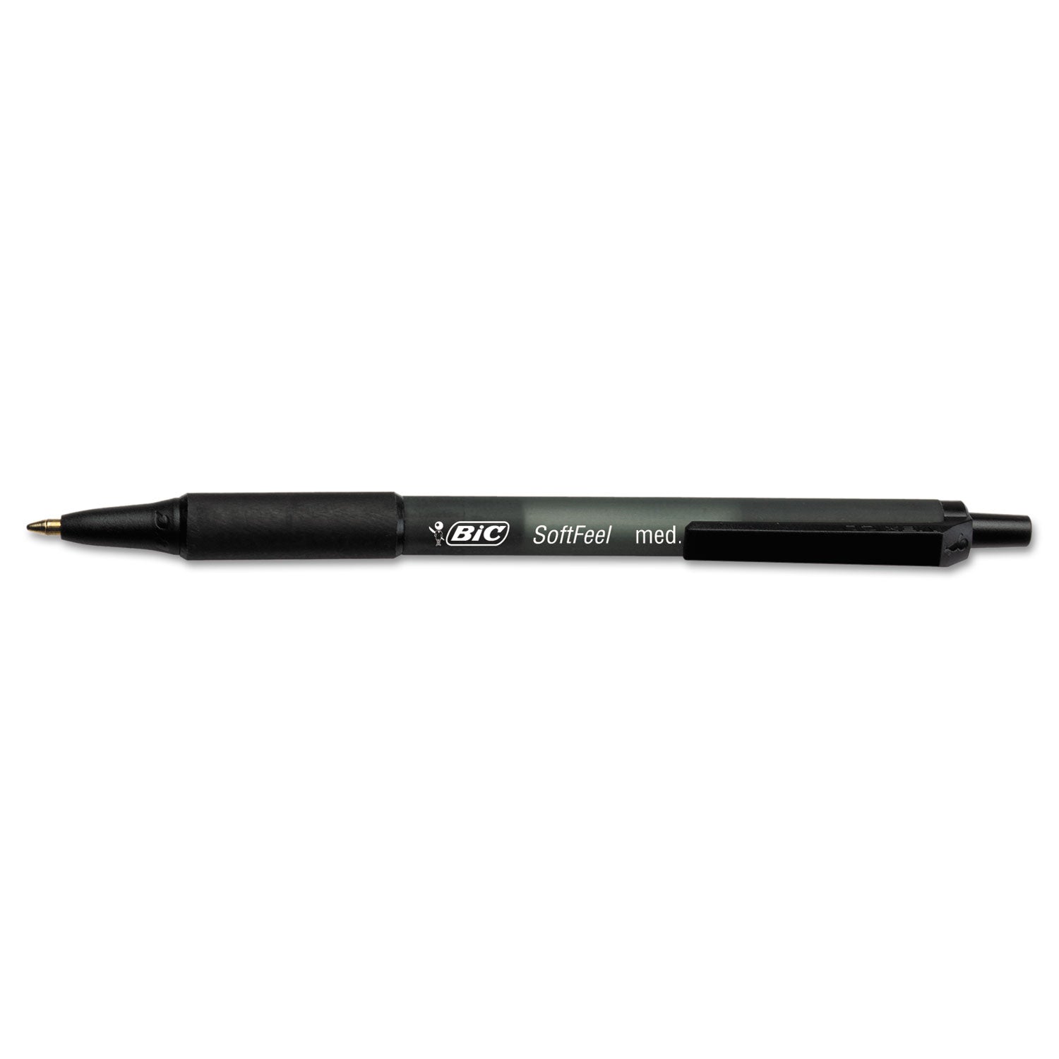 BIC Soft Feel Ballpoint Pen Value Pack, Retractable, Medium 1 mm, Assorted Ink and Barrel Colors, 36/Pack
