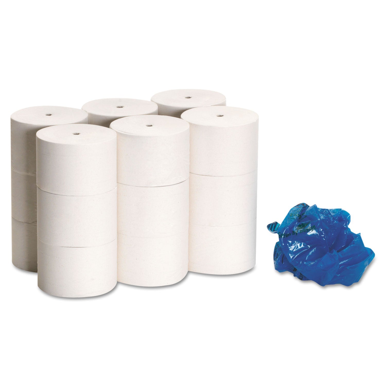 Georgia Pacific Coreless Bath Tissue, Septic Safe, 2-Ply, White, 1,500 Sheets/Roll, 18 Rolls/Carton