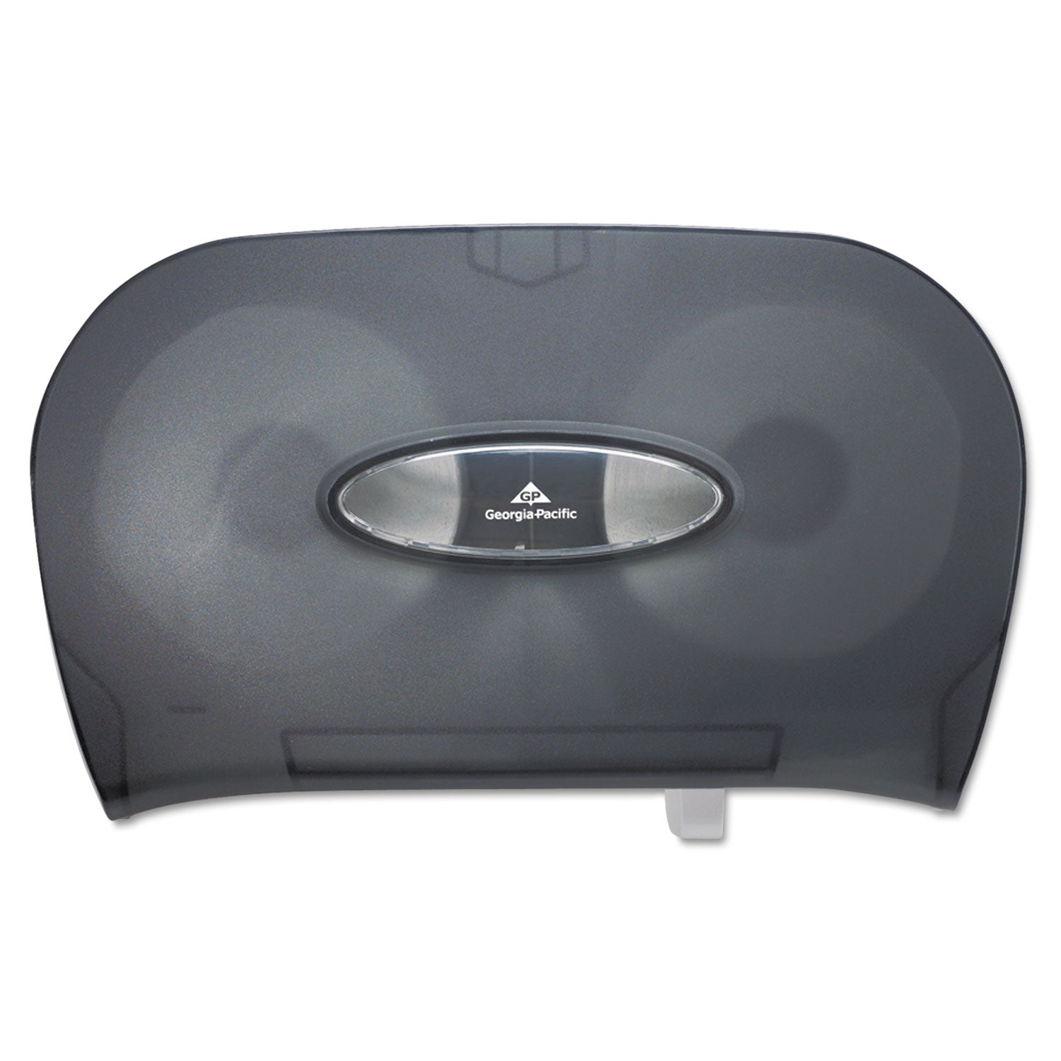Georgia Pacific Two-Roll Bathroom Tissue Dispenser, 13.56 x 5.75 x 8.63, Smoke