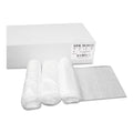 GEN High Density Can Liners, 30 gal, 10 microns, 30" x 36", Natural, 500/Carton