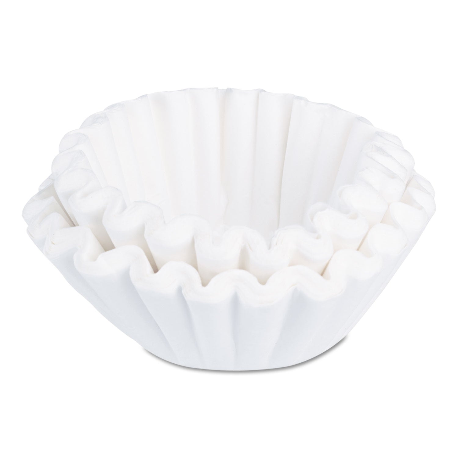 BUNN Coffee/Tea Brewer Filters, Flat Bottom, 50/Pack, 60 Packs/Carton