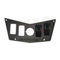 4 Switch Dash Panel Black