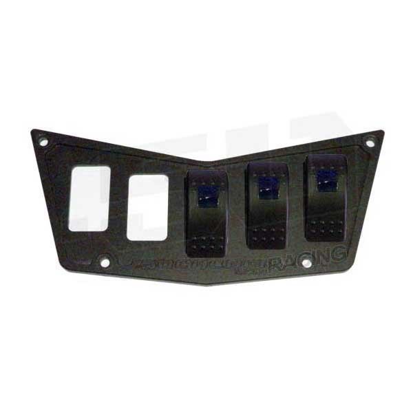 5 Switch Dash Panel Black