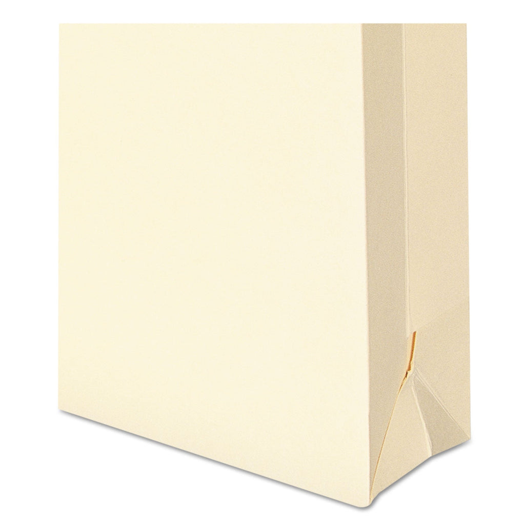 Smead Manila File Jackets, 2-Ply Straight Tab, Letter Size, Manila, 50/Box