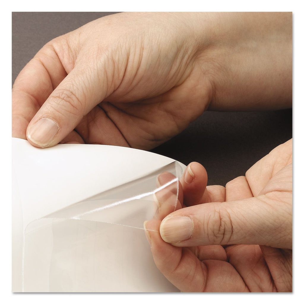 Smead Self-Adhesive CD/Diskette Pockets, Clear, 10/Pack