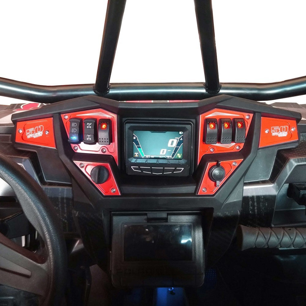 RZR Dash Panel Digital GPS 6 piece
