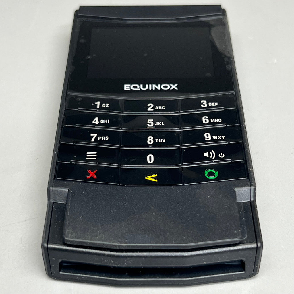 EQUINOX Luxe 6200m WLAN Handheld Credit Card Reader A10400-211E Black
