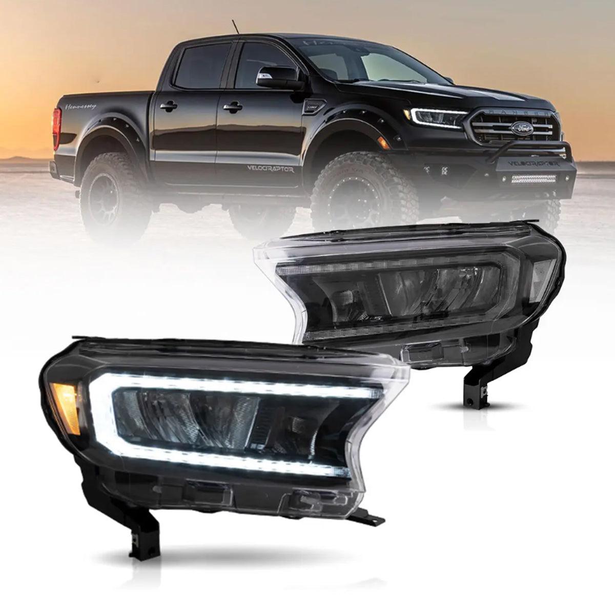 LED Headlight Assembly Reflection Bowl For 2019-2021 Ranger [US Types]