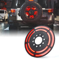 Xprite 14" Dual Spare Tire LED Brake Light | Cyclone Series