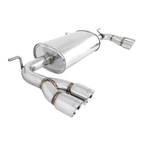 Megan Racing Axle-Back Exhaust for 2010-2012 Genesis Coupe 4/6 Cyl 2.5" Inlet Quad 3"