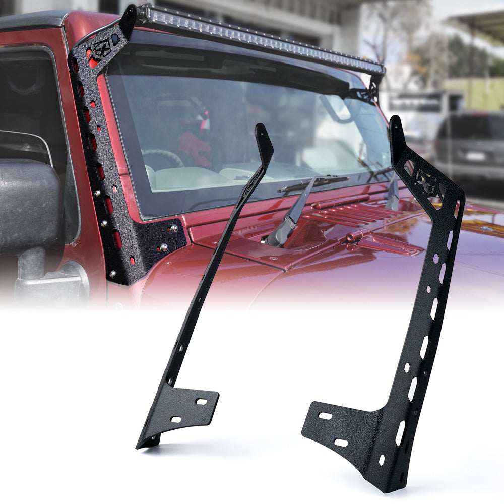 50" Light Bar Mounting Bracket for Jeep Wrangler JL & Gladiator JT | Prevail Series G1
