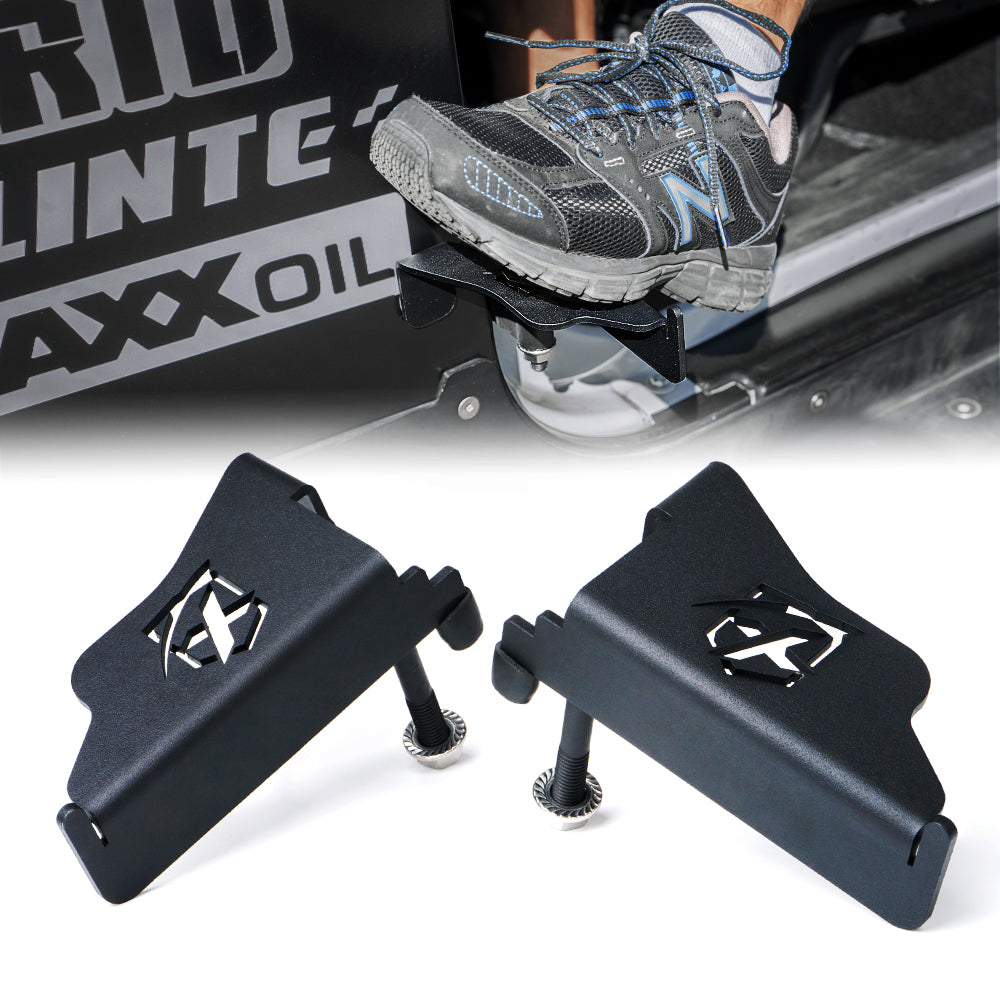 Xprite Front Foot Pegs with Logo 2007-2018 Wrangler JK