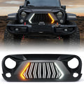 Xprite Grille with Turn Signal Lights 2007-2018 Wrangler JK