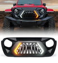 Xprite Front Grille with Turn Signal 2018+ Wrangler JL