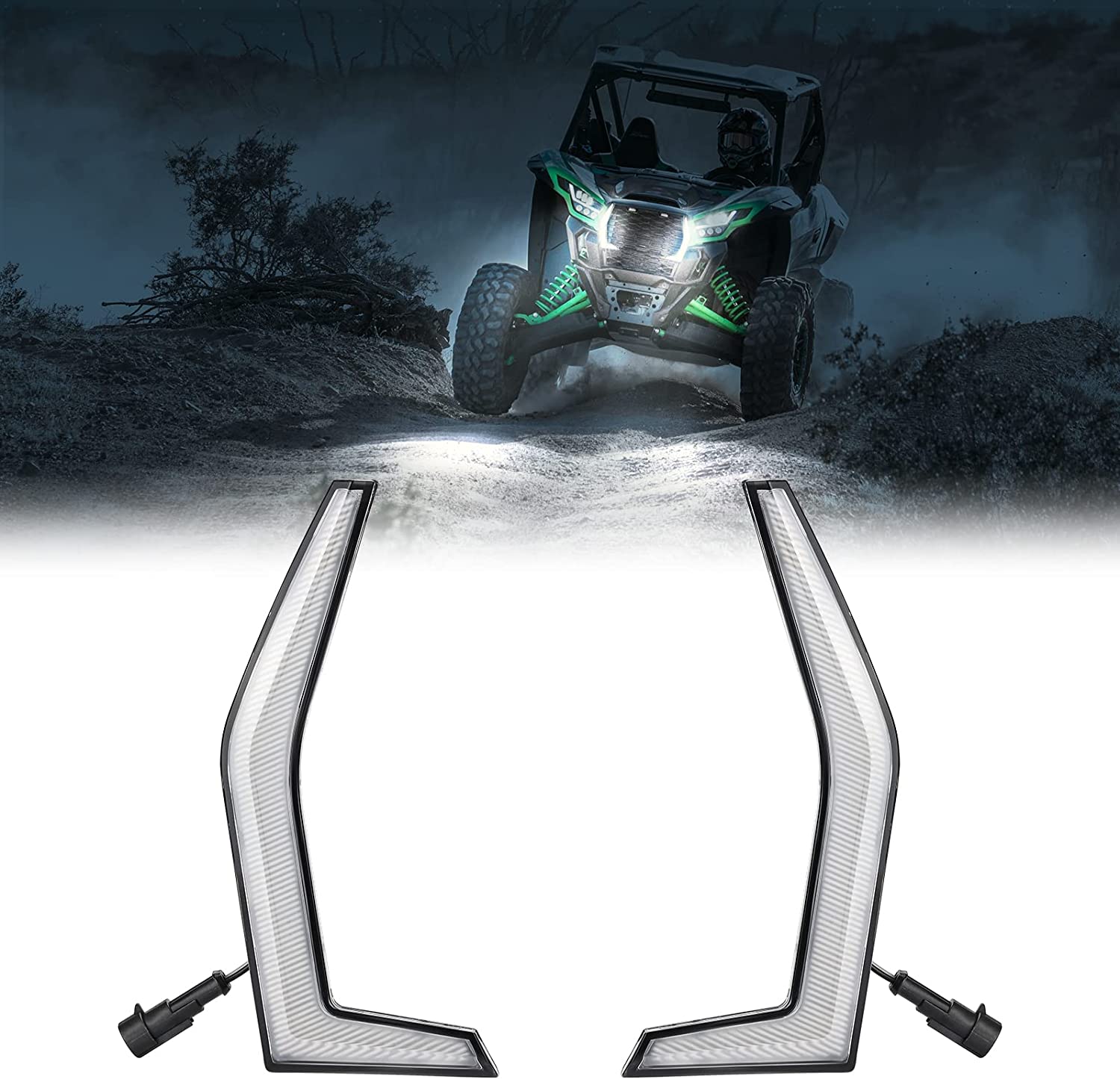 Kemimoto Fang Lights Kawasaki Teryx KRX 1000
