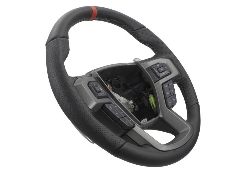 Ford Performance Parts 2015-2017 F-150 Raptor Performance Steering Wheel Kit - Red Sightline