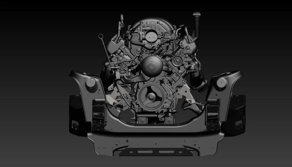 2019 - 2026 Chevy / GMC - 1500 LT 5.3L, and 6.2L - Fabricated Motor Mounts