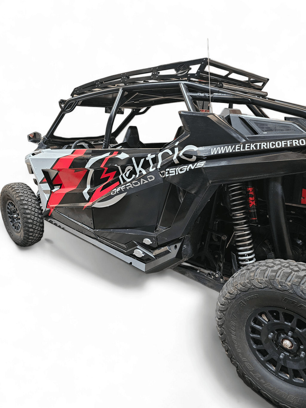 Elektric Offroad Volt Series Rock Sliders for RZR Pro XP 4 / Pro R 4 / Turbo R 4