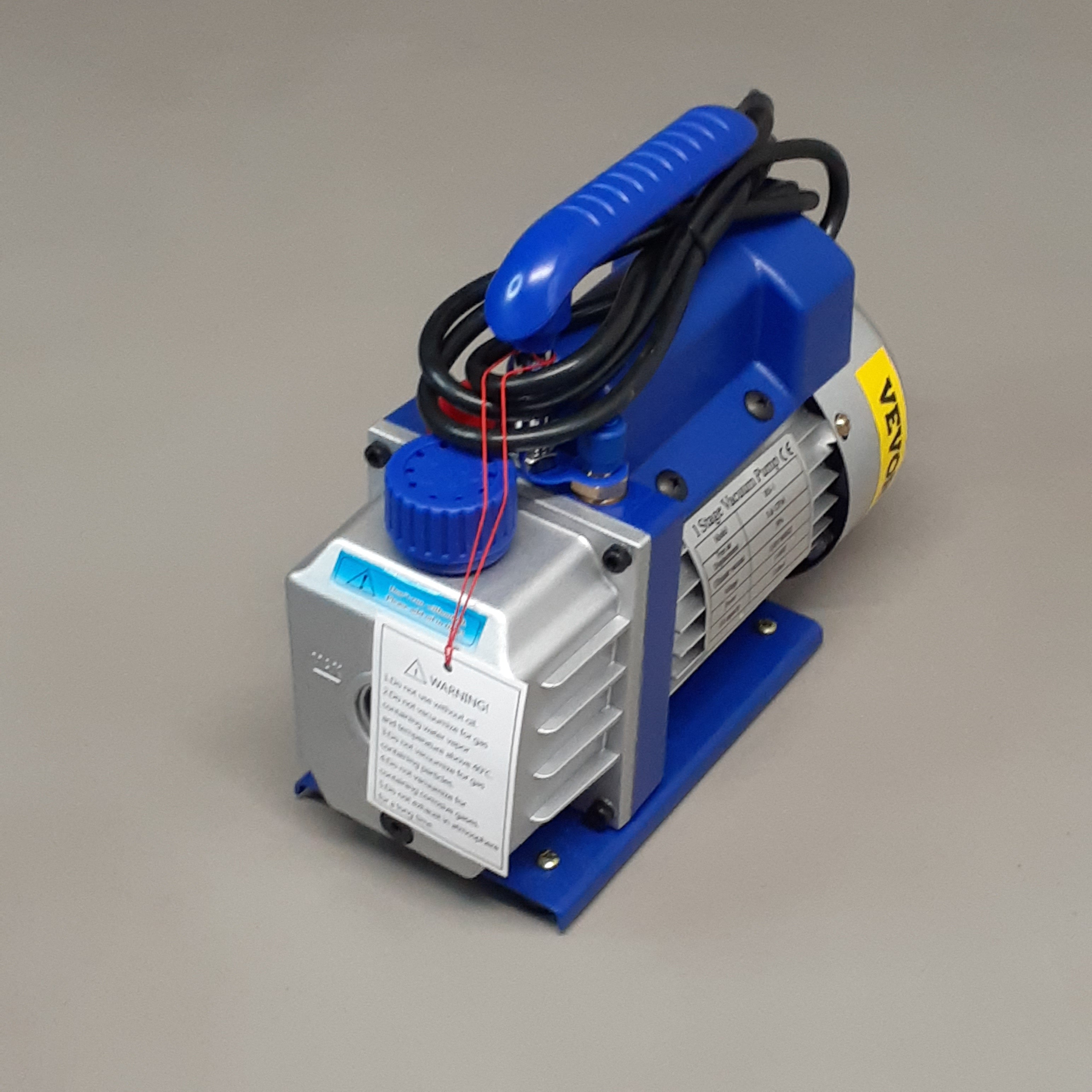 VEVOR Vacuum Pump 2 Gallon Chamber 1/4HP Single Stage 110V CW8527 (New)