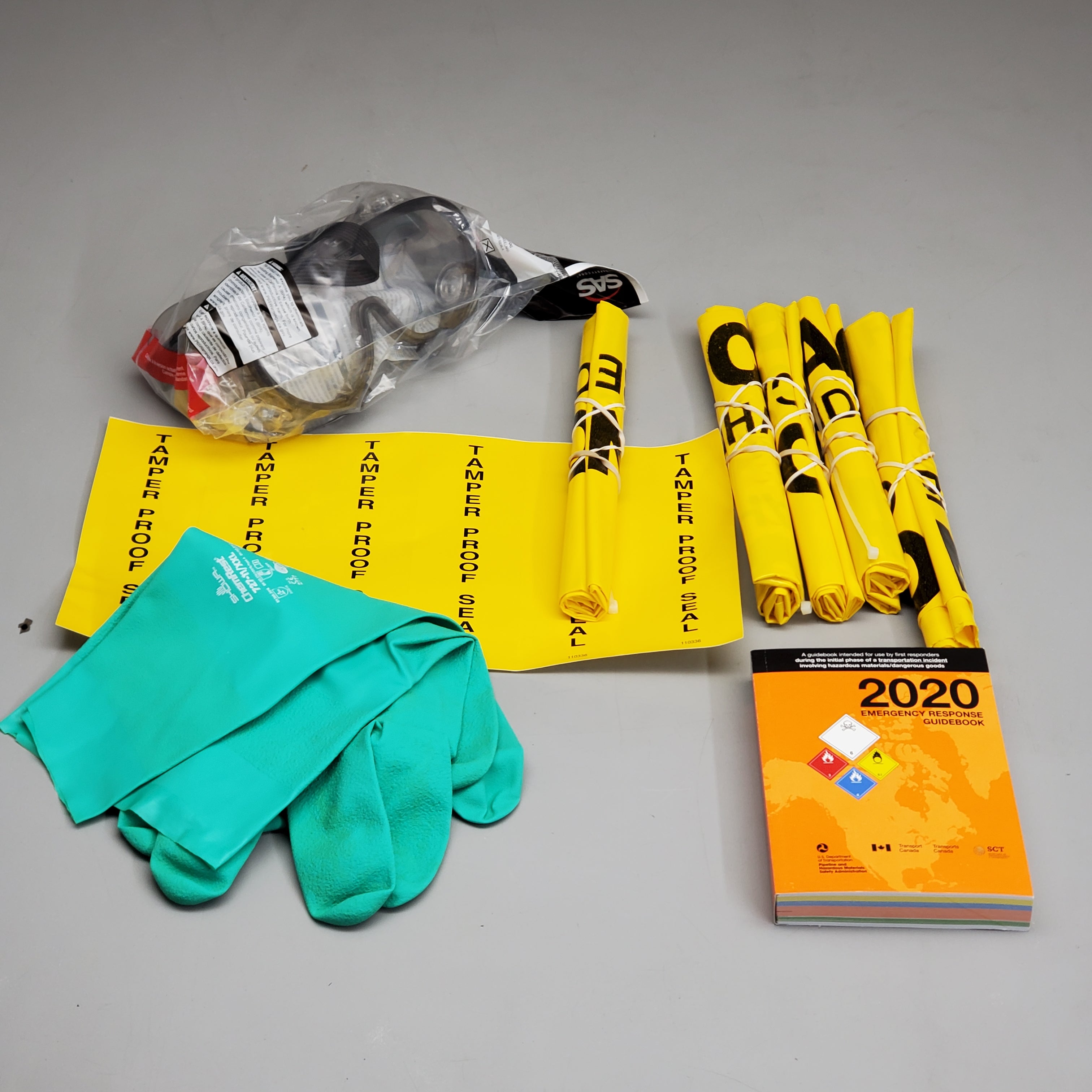 SPILLTECH HazMat 30-Gallon OverPack Salvage Drum Spill Kit SPKHZ-30
