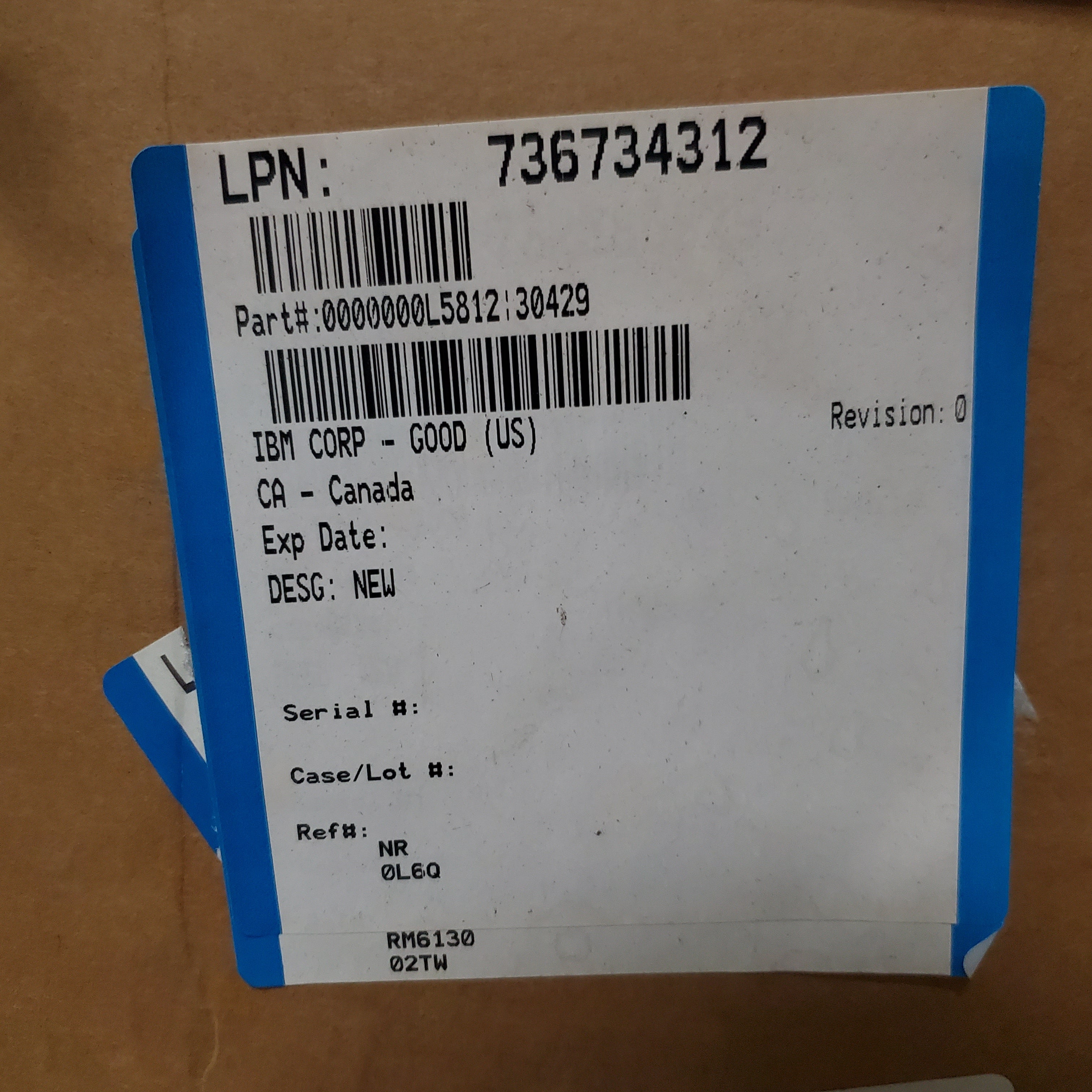 IBM CPC Processor Drawer Main Control Unit MT 3931 FRU Sz 19"x8.5"x35" (New Other)
