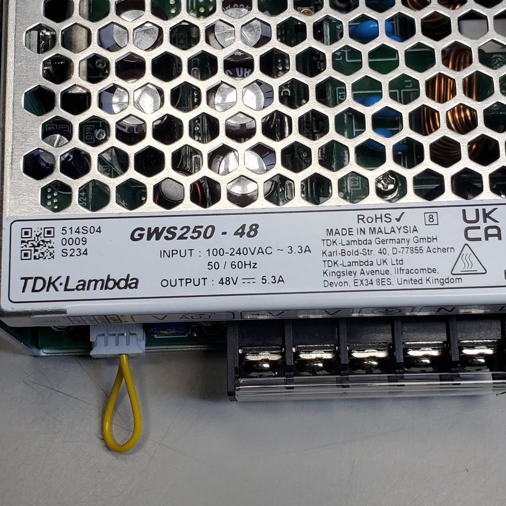 TDK Lambda Switching Power Supply 48V 5.3A 100-240VAC 50/60HZ GWS250-48