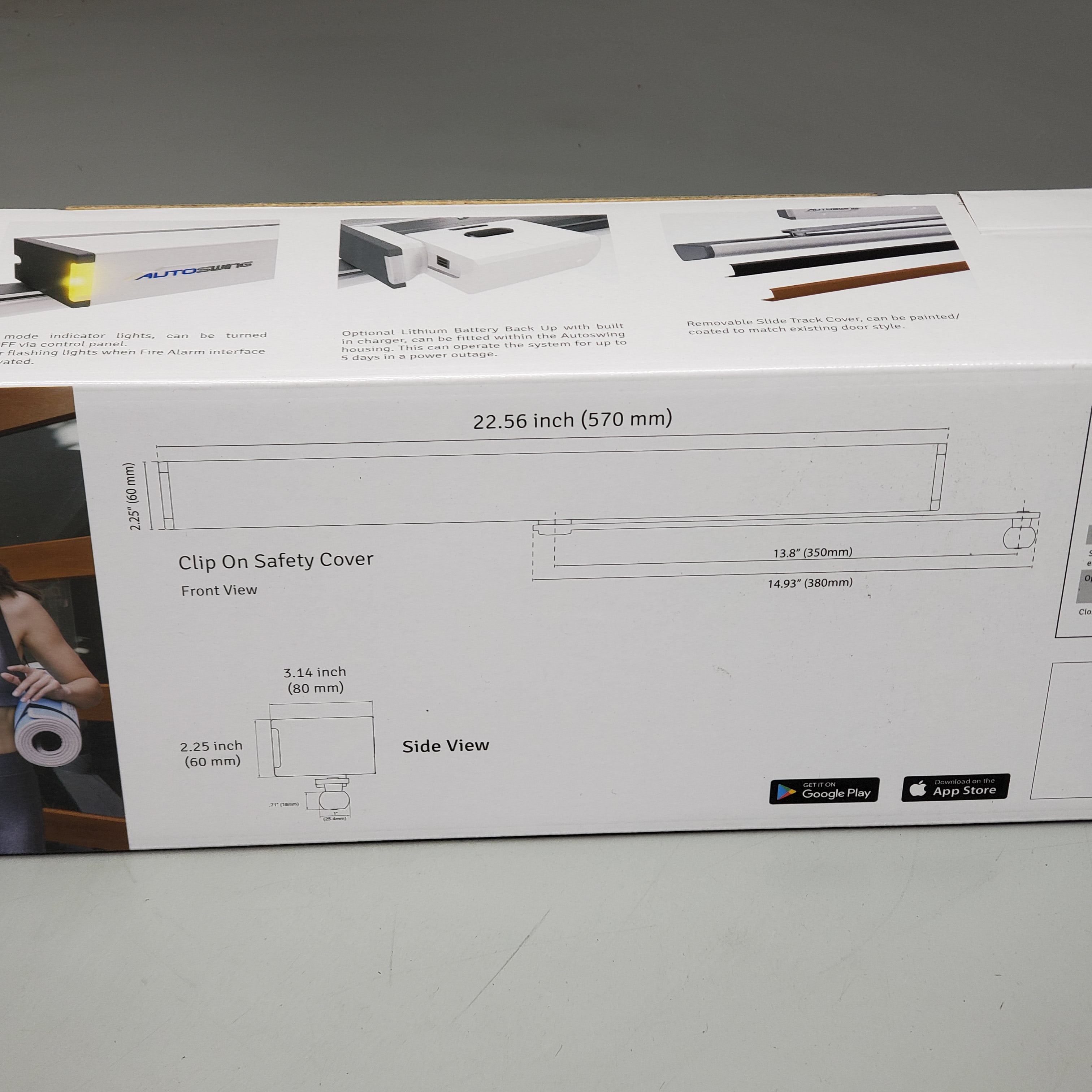 AUTOSWING Smart Secure Automatic Swing Door Operating System Outswing Standard Kit