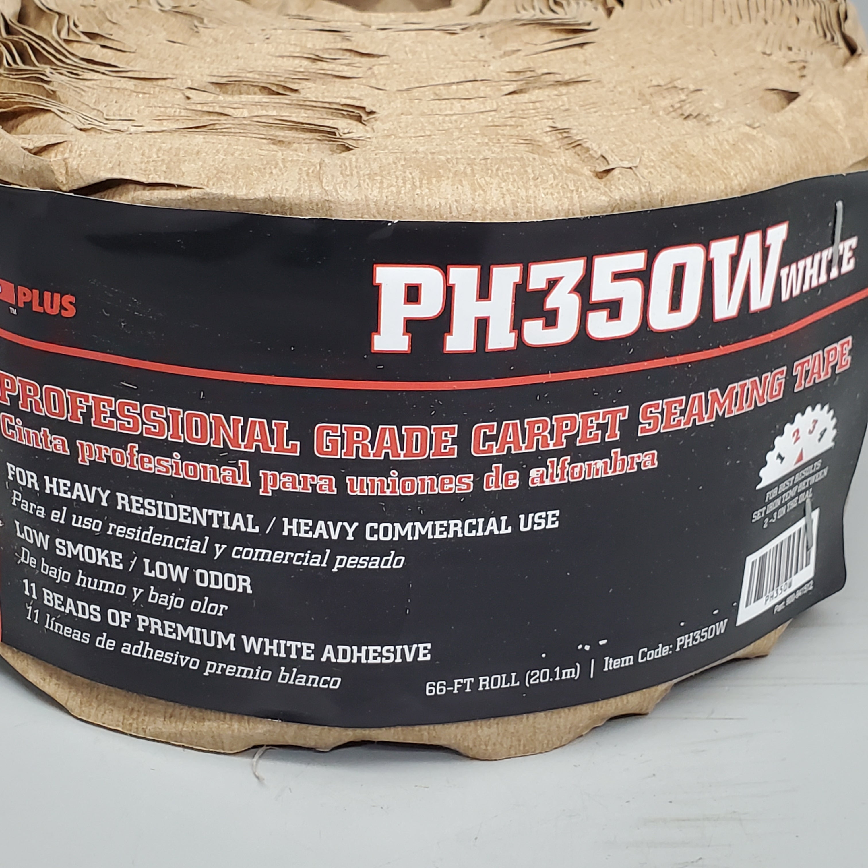 POWERHOLD Plus Premium Carpet Seaming Tape 4"x66' PH350W