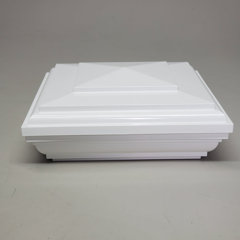FIBERON ArmorGuard New England Post Sleeve Cap 4x4" White 1004119669