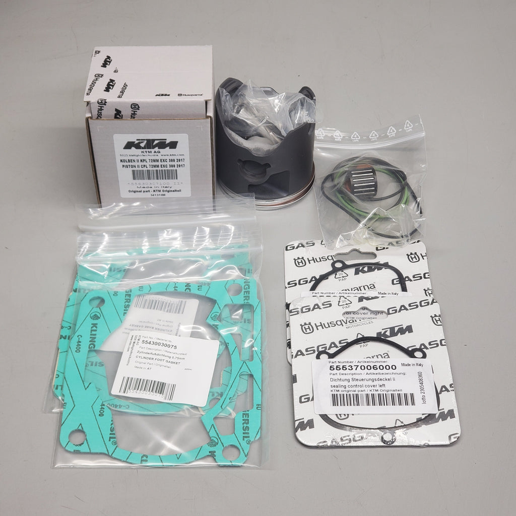 KTM Motorcycle Piston Kit GR.II 300 Enduro 55630307110 II