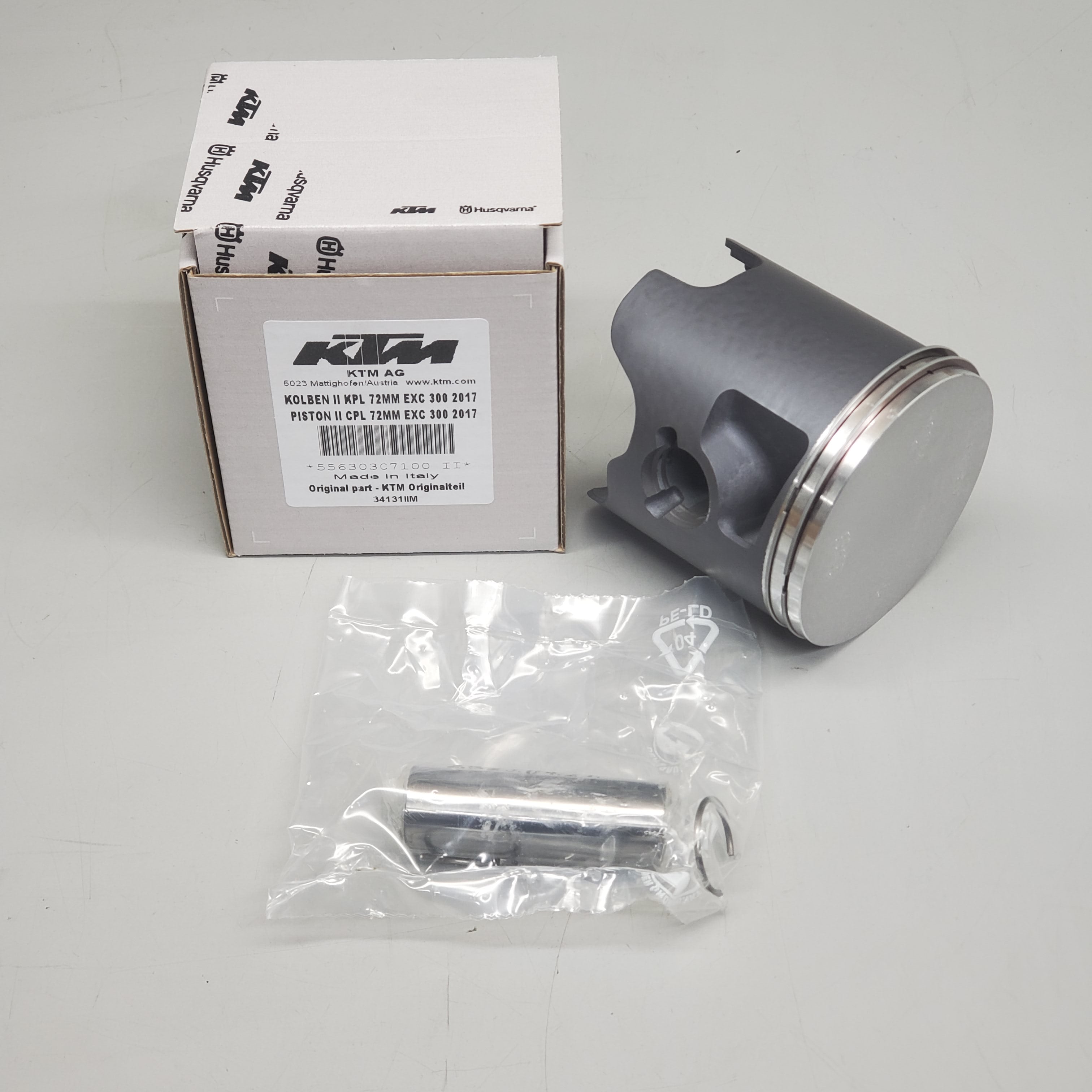KTM Motorcycle Piston Kit GR.II 300 Enduro 55630307110 II