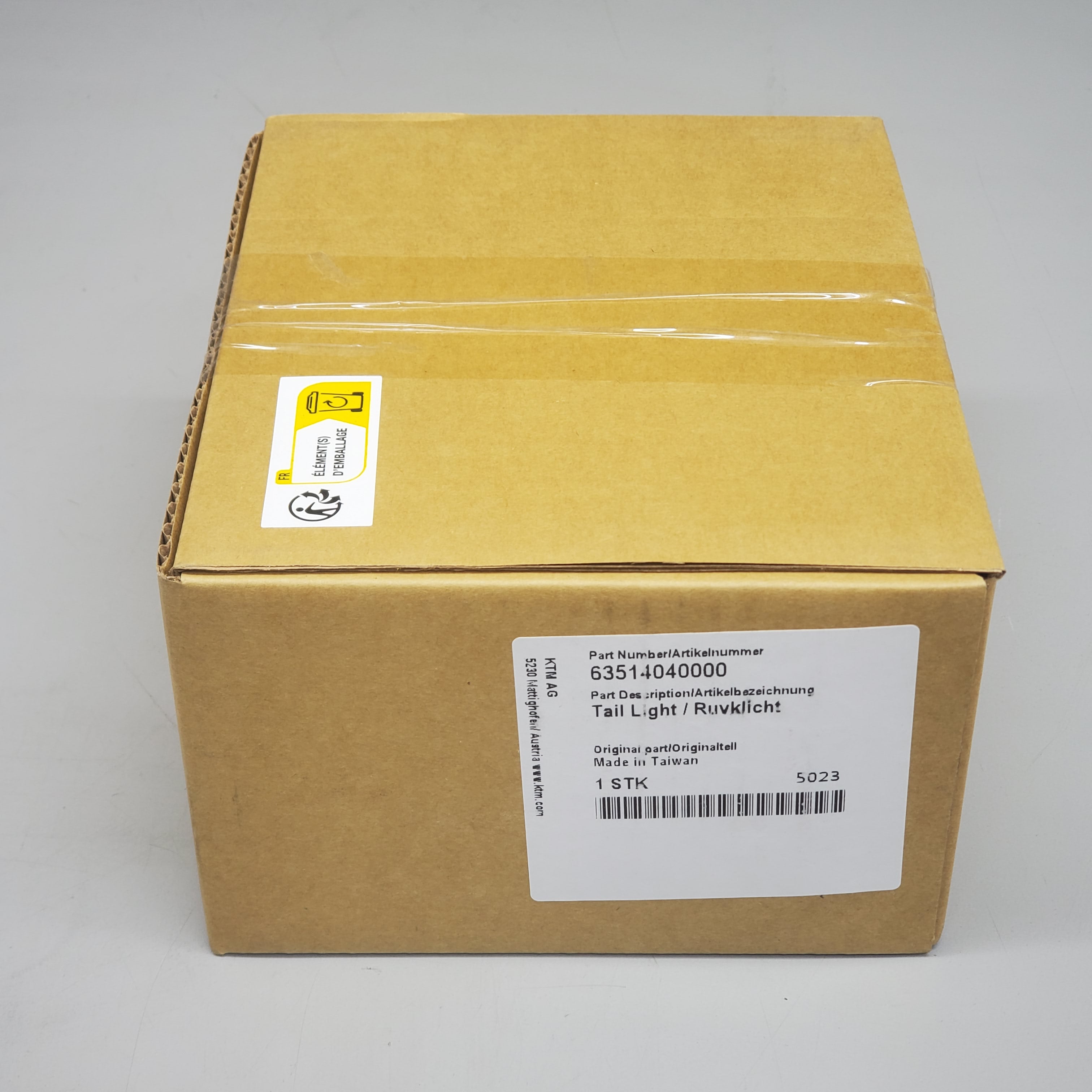 KTM Genuine Motorcycle LED Tail Light 63514040000