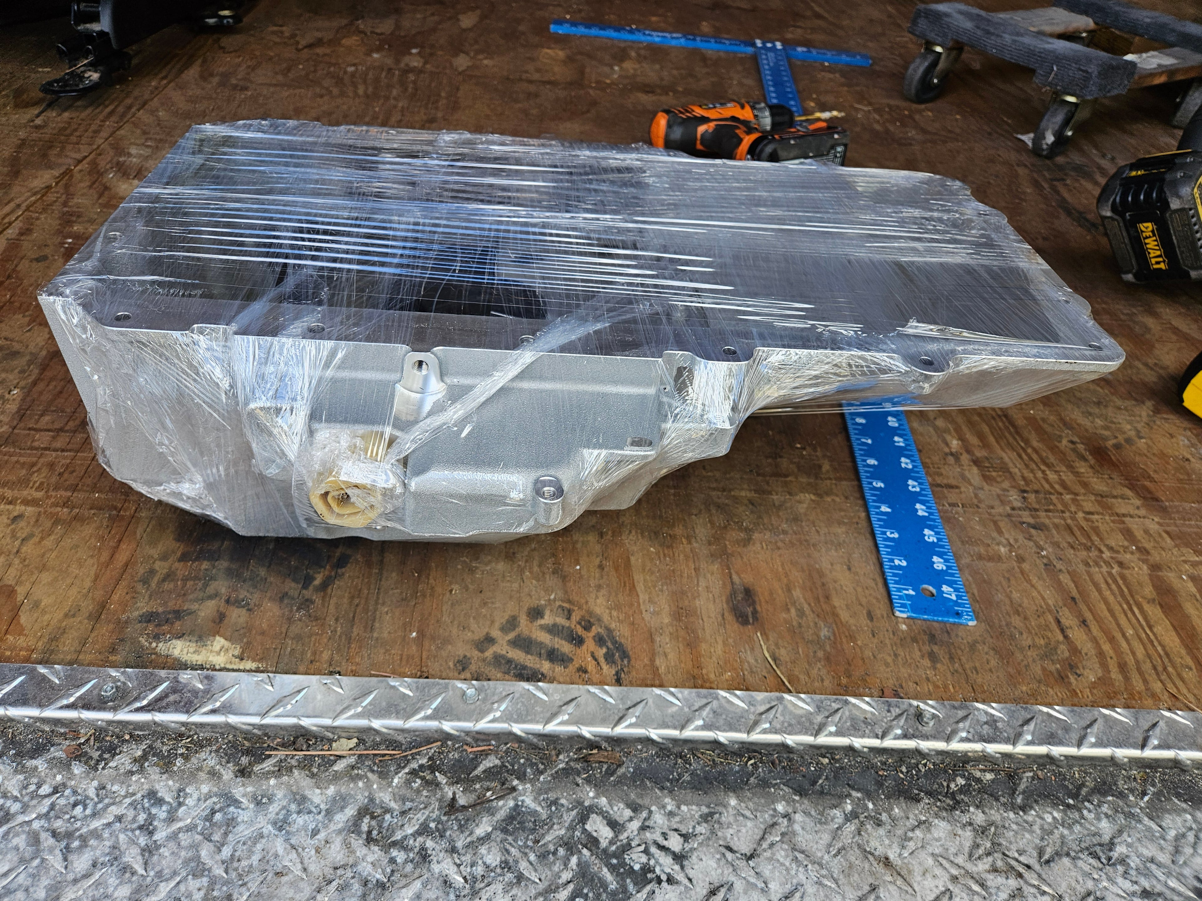 GT500 Predator 5.2L Aluminum Oil Pan- New Take Off