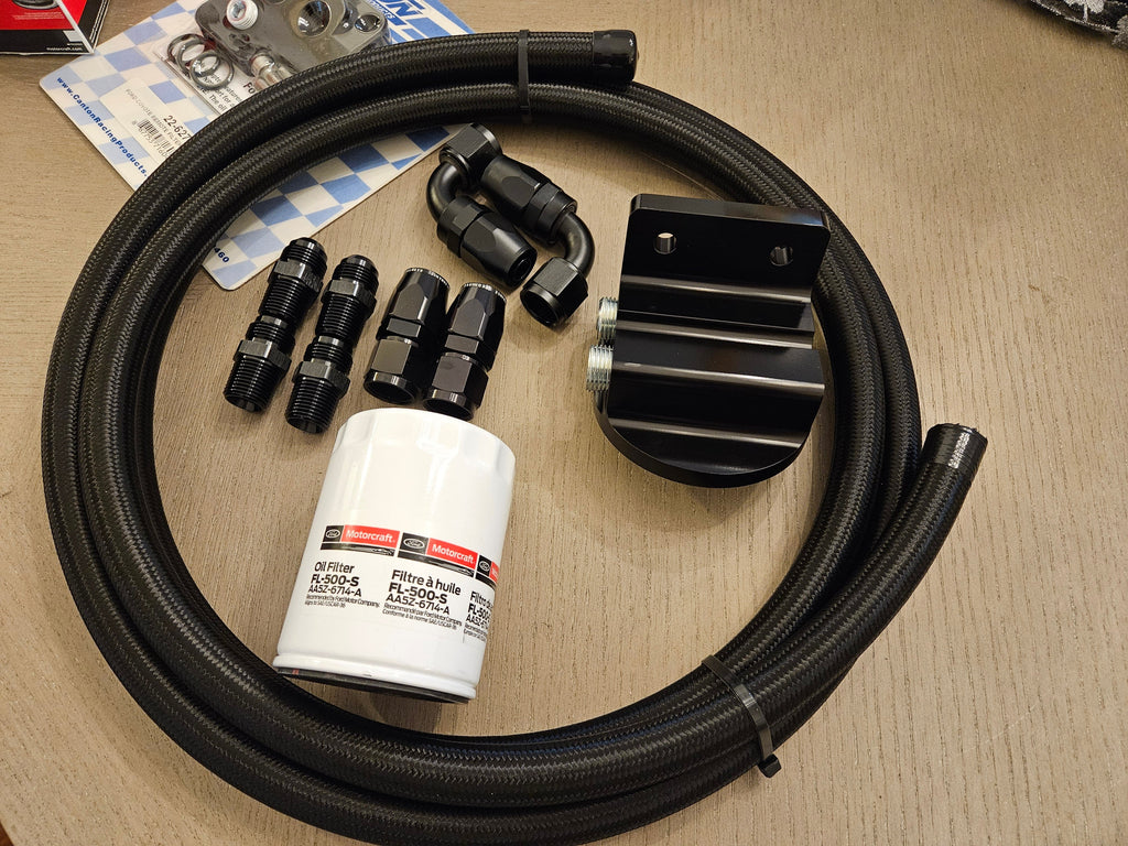 Coyote Oil Filter Relocation Kit for GEN 1/2/3 5.0L
