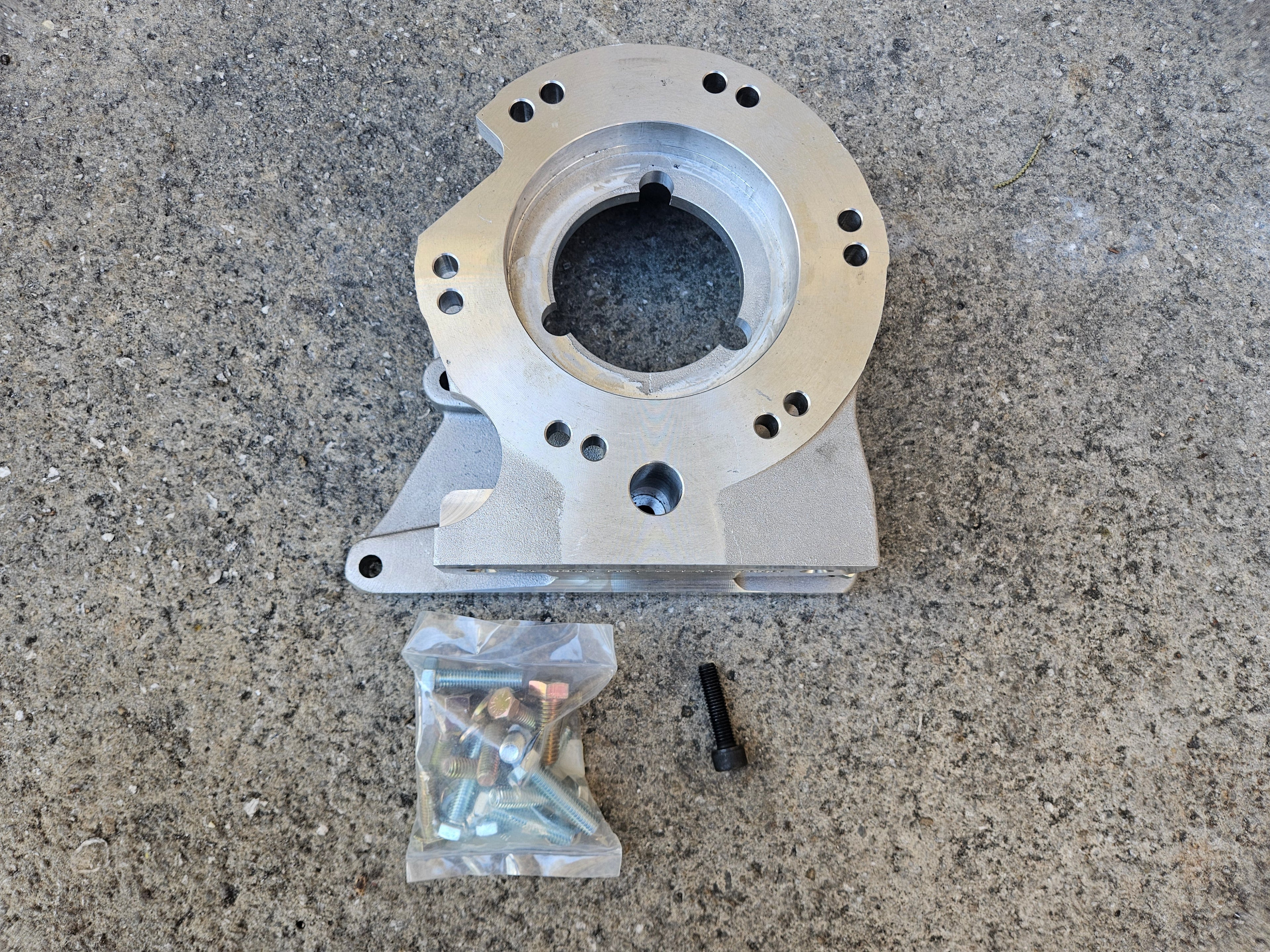 Atlas NP205 to 6r80/10r80 Transfer Case Adapter- MODIFIED