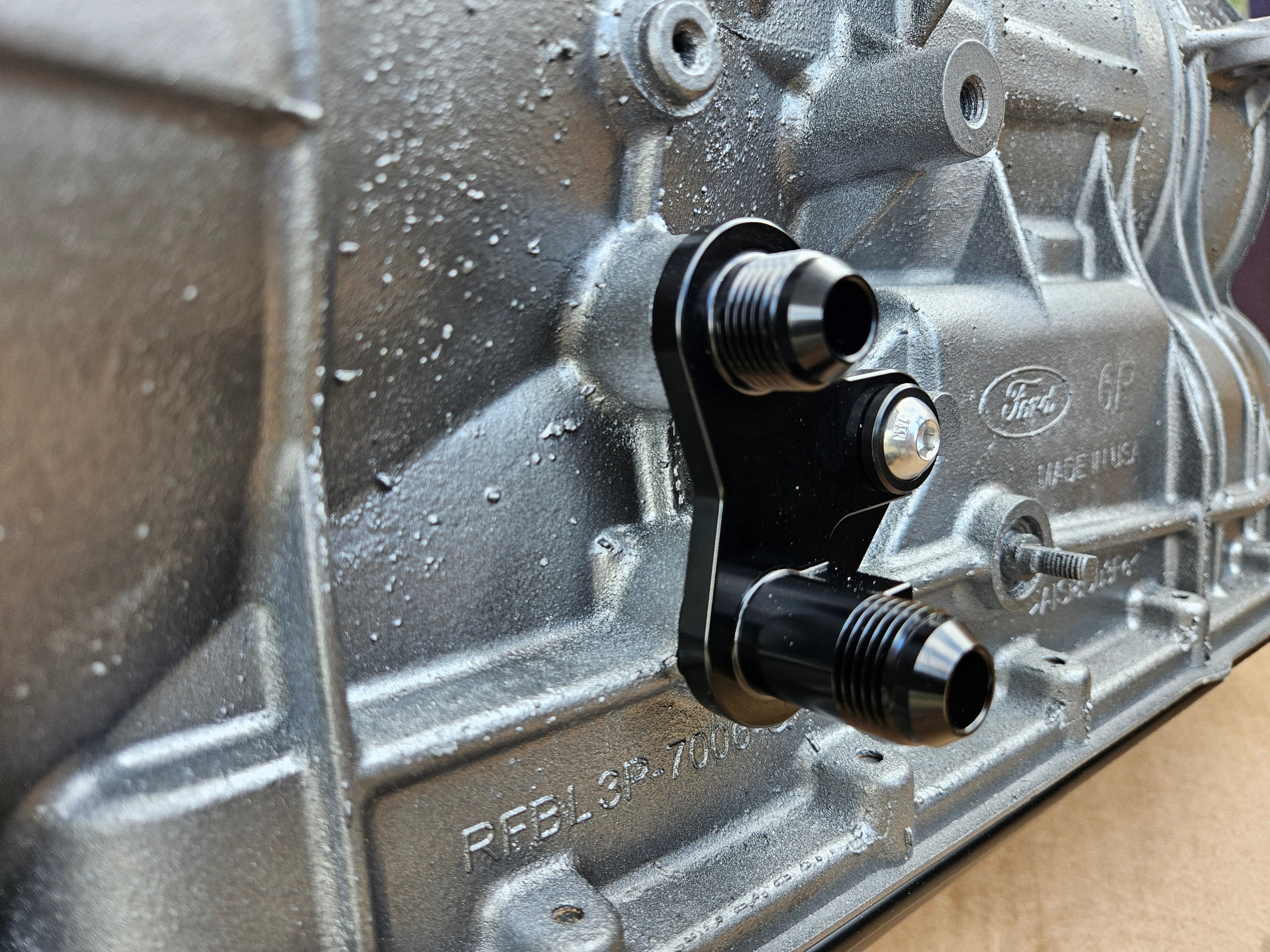 6r80/10r80 Transmission Cooler Kit with Single Fanned Cooler- COMPLETE KIT