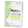 HOSPECO Maxithins Vended Ultra-Thin Pads, 200/Carton